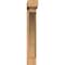 Ekena Millwork Thorton Block Smooth Bracket w/ Offset Brace, Western Red Cedar, 5 1/2"W x 24"D x 36"H BKT0604X24X36THR05SWR - alternate 2